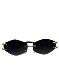 cartier polarized rimless glasses